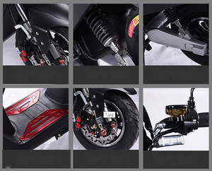 Fabricant de scooter électrique personnalisé 800w scooter électrique adultes scooter électrique à 2 roues ebike motos - Product Image 5
