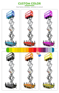 Crawler Mobile gunting <span class=keywords><strong>Lift</strong></span> 4m <span class=keywords><strong>6m</strong></span> 8m 10m 12m 14m 15m 16m 18m 20m 22m 24m 30m listrik semua medan gunting mengangkat Platform - Product Image 5