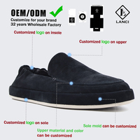 Usine de chaussures personnalisées LANCI, fabricant de chaussures en daim, design personnalisé, logo personnalisé, baskets de style designer