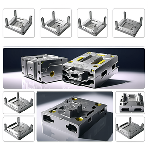 แม่พิมพ์ฉีดเครื่องล้างจานผลิตภัณฑ์พลาสติกขึ้นรูปเปลือกหอยโครงสร้างซับซ้อนบริการปรับแต่งได้ - Product Image 2