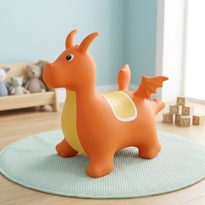 Jouet gonflable en PVC de haute qualité pour enfants, animal sauteur, directement de l'usine, jouet amusant pour enfants, jouet rebondissant - Product Image 3