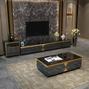 عرض ساخن: طقم طاولة قهوة وحامل تلفاز لغرفة المعيشة من المصنع مباشرة بالجملة - Product Image 3