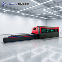 Máquina de Corte Láser CNC de Alta Resistencia con Mesa de Trabajo Doble, Cortadora Láser de Fibra para Láminas Metálicas Grandes, Fabricación de Acero Inoxidable
