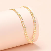 Usine En Gros 925 Argent Plaqué Femme Croix Chaîne Boîte Pleine D'étoiles Melon Vague D'eau Correspondant Chaîne Collier