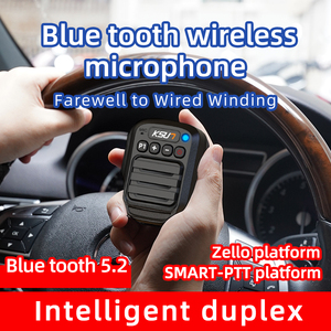 Zello PTT Bộ Đàm Loa Mini Di Động Không Dây Android <span class=keywords><strong>IOS</strong></span> BT Micrô Cho Đài Phát Thanh KSUN ZL10 ZL60 ZL20 Poc - Product Image 2