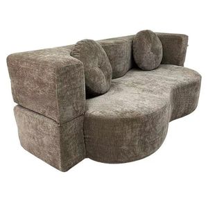 Sofá de Tela Comprimible de Diseño Italiano a Precio Económico, Sofá Comprimido para Sala de Estar, Sofá Comprimido de Dos y Tres Plazas - Product Image 4