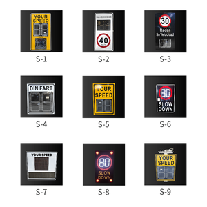 18 năm nhà máy năng lượng mặt trời <span class=keywords><strong>LED</strong></span> giao thông Xe kích hoạt điều khiển thông tin phản hồi Radar giới hạn tốc độ Đăng với số lượng và mặt cười - Product Image 6