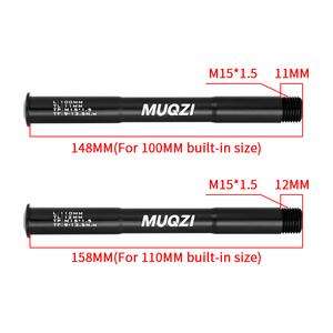 MUQZI Levier d'axe traversant pour <span class=keywords><strong>fourche</strong></span> de vélo 15x100mm 15x110mm, axes traversants pour <span class=keywords><strong>ROCK</strong></span> <span class=keywords><strong>SHOX</strong></span> - Product Image 3