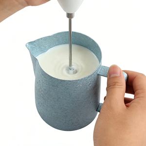 350ml, Clear Measurement <b>Scale</b> Inside, Titanium Milk Frother Pitcher - Product Image 6