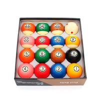 Vente chaude 16A Qualité Résine 16pc Set Box 57.2MM YAMEIYA 2-1/4 pouces TV-PRO Billard Pool Ball à vendre