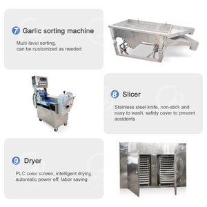 Máquina de proceso de polvo de ajo OCEAN, planta de proceso de cáscara de ajo automática, línea de producción de polvo de ajo - Product Image 5