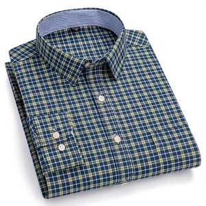 <span class=keywords><strong>Camicia</strong></span> da Uomo in Cotone a Maniche Lunghe, Tessuto Oxford, Stile Business Casual, Vestibilità <span class=keywords><strong>Slim</strong></span> - Product Image 2