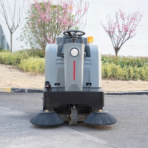 Máquina de Limpieza de Suelos Industrial y Comercial para Exteriores, con Batería, para Jardines y Estacionamientos - Product Image 1