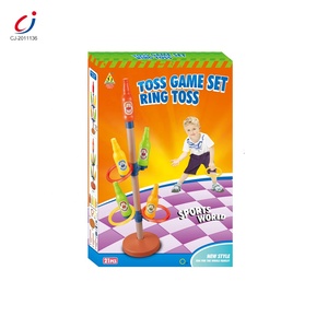 Outdoor Indoor Playing Plastic Sport Toy Set Bottle <strong>Hook</strong> Ring Toss Yard <strong>Games</strong> for Kids - Product Image 6