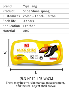 Neutral Instant Express <span class=keywords><strong>Shoe</strong></span> Shine Sponge, Quick <span class=keywords><strong>Shoe</strong></span> Shiner OEM Có Sẵn - Product Image 6