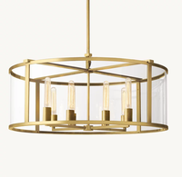 Lustre de conception unique moderne nordique décoration industrielle extérieure de luxe grand lustre pour le jardin de villa