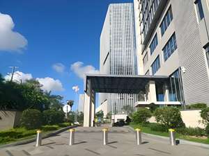 حواجز أمان من الفولاذ المقاوم للصدأ للنسخة العادية ، حواجز خصوصية متحركة مع أقفال حواجز المرور - Product Image 3