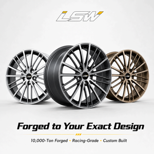 ล้อแม็กซ์ LS8150 6061-T6 อลูมิเนียม ขนาด 15-26 นิ้ว 5 ก้านแบบ Twin Spoke สำหรับ Audi A5 A7 Mercedes ล้อฟอร์จเว้าหลังการขาย - Product Image 5