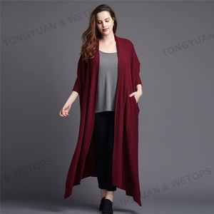 Femmes grande taille vêtements 2023 Offre Spéciale femmes <span class=keywords><strong>long</strong></span> tricot Cardigan <span class=keywords><strong>pull</strong></span> <span class=keywords><strong>long</strong></span> <span class=keywords><strong>sans</strong></span> manches Cardigan <span class=keywords><strong>pull</strong></span> - Product Image 6