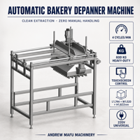 Machine de démoulage industrielle ADMF pour boulangerie, machine à ventouse sous vide pour le démoulage du pain et des gâteaux, équipement de boulangerie commercial