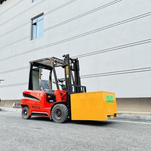EP Manual baterai litium 2 ton listrik daya Manual empat roda Forklift-Forklift energi baru Tiongkok - Product Image 3