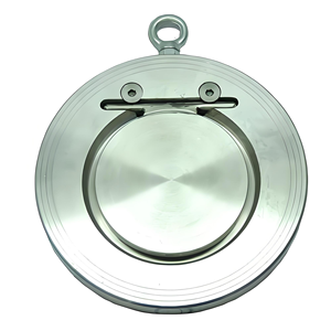 Đĩa đơn thép không gỉ <span class=keywords><strong>Swing</strong></span> kiểm tra Van hướng dẫn sử dụng điện <span class=keywords><strong>Wafer</strong></span> loại cho nước đôi đĩa không trở lại van mùa xuân kiểm tra van - Product Image 6