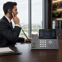 Grandstream GRP2670 Telefono IP Wi-Fi 6 con Schermo Touch da 7 Pollici, 16 SIP, 48 BLF, 208 Tasti, Gigabit PoE, Conferenza Audio a 5 Vie