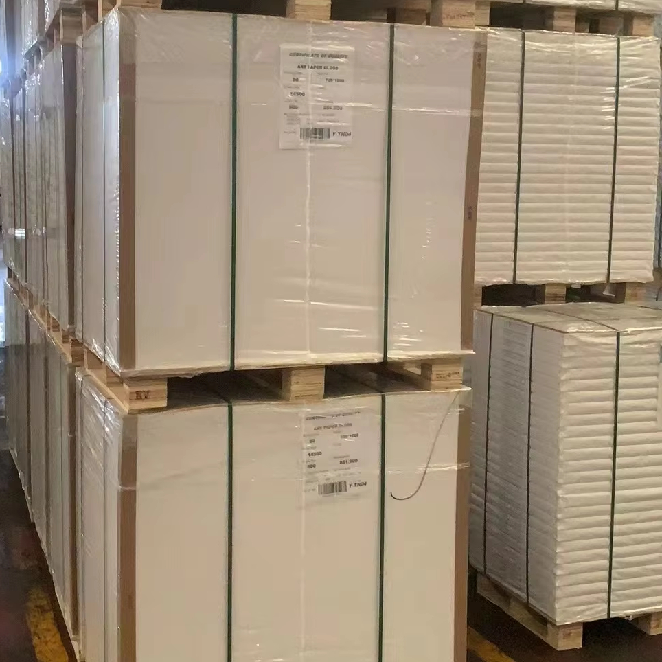 White Cardboard Wholesale 250g 300g 350g 400g C1S Ivory Board A2 A3 A4 A5 C1S Paper