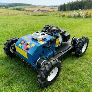 Débroussailleuse portative à essence, type broyeur, petite machine de coupe d'herbe et de mauvaises herbes pour usage domestique, agricole et en verger JINGYU 1200 W - Product Image 1