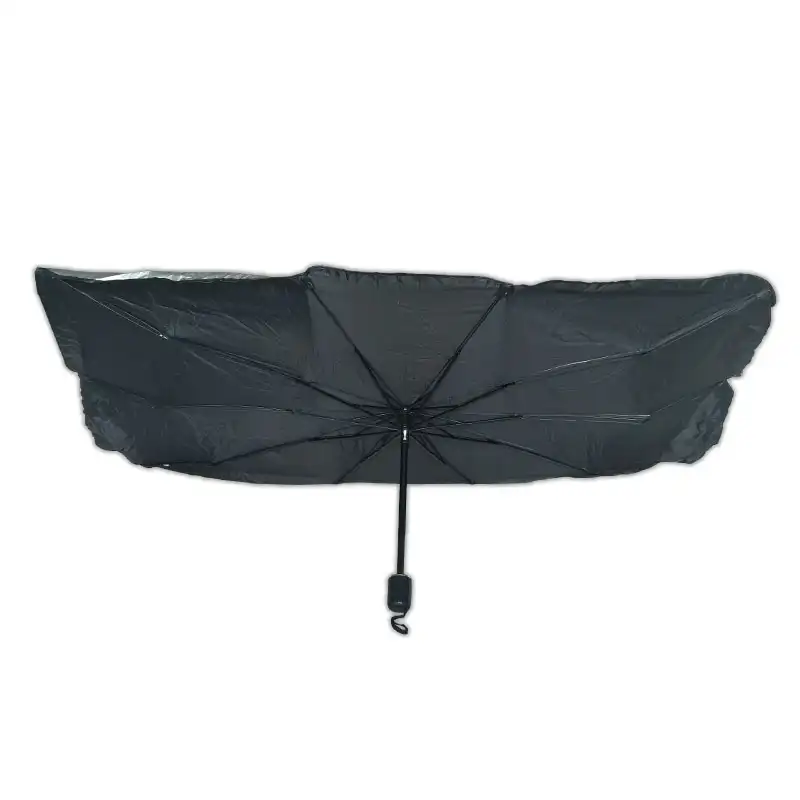Parasol portátil personalizado para coche, sombrilla plegable, telescópica, frontal, Parasol