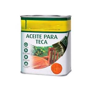Aceite para teca 0,750l, protección y mantenimiento para superficies de madera, ideal para embellecer y prolongar la vida útil. - Product Image 1