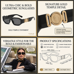 Custom Logo Geometric <strong>Sunglasses</strong> OEM Supplier | TAC <strong>Polarized</strong> Lens UV400 | CE UKCA Certified | Wholesale Factory - Product Image 2
