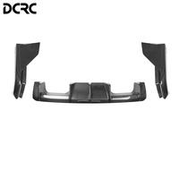Pour BMW G82 M4, diffuseur arrière en fibre de carbone véritable style MP, kit de modification de lèvre de pare-chocs arrière, kit de mise à niveau 2021-2026