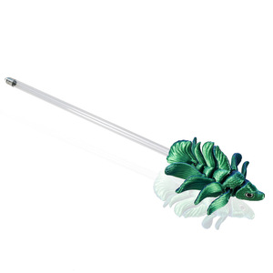 <span class=keywords><strong>Betta</strong></span> <span class=keywords><strong>Pesce</strong></span> <span class=keywords><strong>Betta</strong></span> <span class=keywords><strong>Pesce</strong></span> in Plastica Stampata 3D-Leggero Acquario Decorazione di Pesci Espositore di Formazione di Aiuto Giocattolo Giunti mobili per i Pesci - Product Image 4