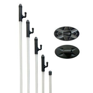 Hongzun <b>Roll</b> Up Display Stand 80x180 Steel Frame Portable Retractable <b>Tool</b>-Free Assembly Detachable Floor Standing Advertising - Product Image 5