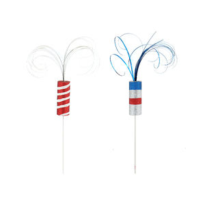 الولايات المتحدة يوم الاستقلال رغوة بريق الألعاب النارية فرع زهرة الزخرفية الوطنية ديكورات شخصية الديكور عطلة - Product Image 6