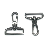 Ensemble complet d'accessoires métalliques Boucle de ceinture coulissante réglable de 38mm pour sac à dos
