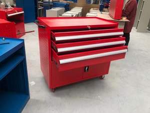 กล่องเครื่องมือโลหะทรงสูงตู้เก็บเครื่องมือตู้เครื่องมือพร้อมล้อเลื่อนจากประเทศจีน - Product Image 5