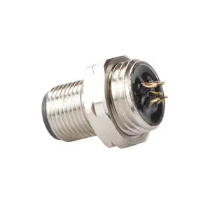 M5 M8 M12 signal connector sensor female cable IP67 waterproof connector screw locking system