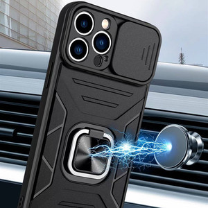 Protector de cámara para OPPO <span class=keywords><strong>REALME</strong></span> <span class=keywords><strong>9I</strong></span> A36 A76 A16K, anillo de empuje, TPU, PC, funda trasera para teléfono OPPO F17 A73 F17 PRO, venta al por mayor - Product Image 3