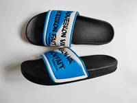 Sandales Claquettes Sport d'Hiver pour Hommes, Bout Vert, Imprimé Tendance, Semelle Intérieure Légère en PVC, Résistantes à l'Usure pour Douche et Extérieur