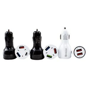 Adaptador de cargador de coche magnético de potencia de salida de 55W de carga rápida USB <span class=keywords><strong>C</strong></span> QC3.0 + PD para ordenador portátil y teléfonos inteligentes, incluido el uso de la <span class=keywords><strong>c</strong></span>ámara - Product Image 1