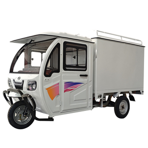 Triciclo de Caja Cerrada de Baja Velocidad KEYU de 800W, Vehículo de Reparto de Corta Distancia para Servicios de Mensajería - Product Image 3