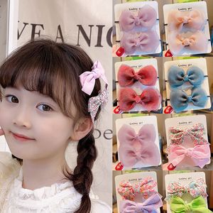 Children's <b>bow</b> hair <b>clips</b>, baby hair <b>clips</b>, little girl rubber bands, hair ties, girls' hair ties, trendy new hair accessories - Product Image 1