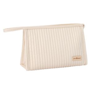 Travel Cosmetic Bag Large Capacity Makeup Bag PU Leather Travel Toiletry Bag - Product Image 6