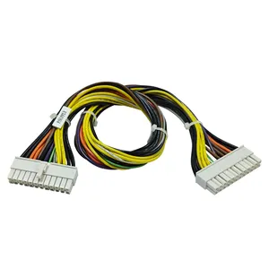 Molex cable 4.2 mm 4 6 8 10 12 14 16 18 20 22 24 Pin Molex Mini-fit Jr 5557 Series 24position Crimp Connector Wire Harness