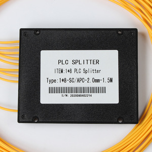 ตัวแยก<span class=keywords><strong>สาย</strong></span>ไฟเบอร์ออปติกแบบพาสซีฟ 1*8 PLC SC APC รุ่น Green Square 2.0 มม. สำหรับเครือข่ายไฟเบอร์ออปติก FTTH - Product Image 6
