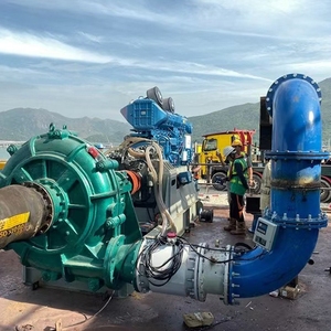 Pompe à boue horizontale centrifuge monophasée anticorrosion et résistante à l'usure pour l'extraction de sable et l'eau S - Product Image 6