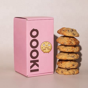 Scatola di biscotti rosa più venduta di lusso torta di pane ciambelle di pasta di Sushi pasticceria Snack biscotti da forno scatola di imballaggio di carta con inserti - Product Image 4