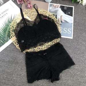 سعر منخفض جودة عالية مختلطة بالجملة الدانتيل <span class=keywords><strong>Bralette</strong></span> للنساء حمالة صدر الدانتيل العصابة حمالة صدر الدانتيل مجموعة حمالة صدر الدانتيل للنساء - Product Image 3